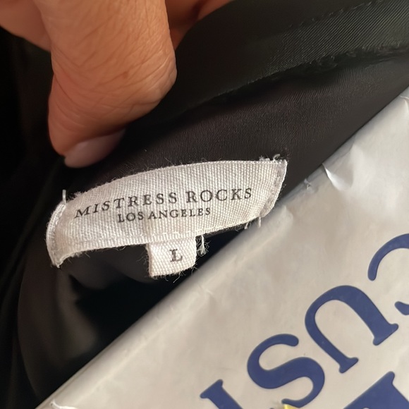 Mistress Rocks black Mini Dress - Picture 3 of 3